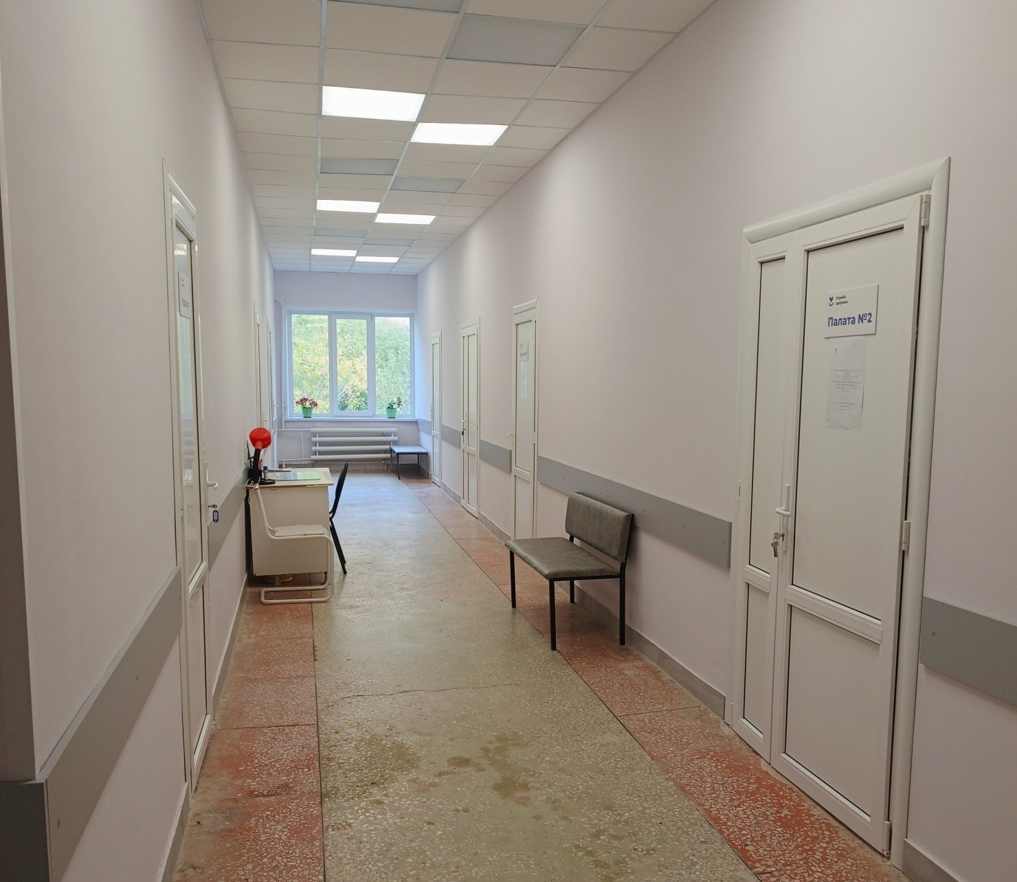 Завершился капитальный ремонт акушерского корпуса Лысогорской райбольницы